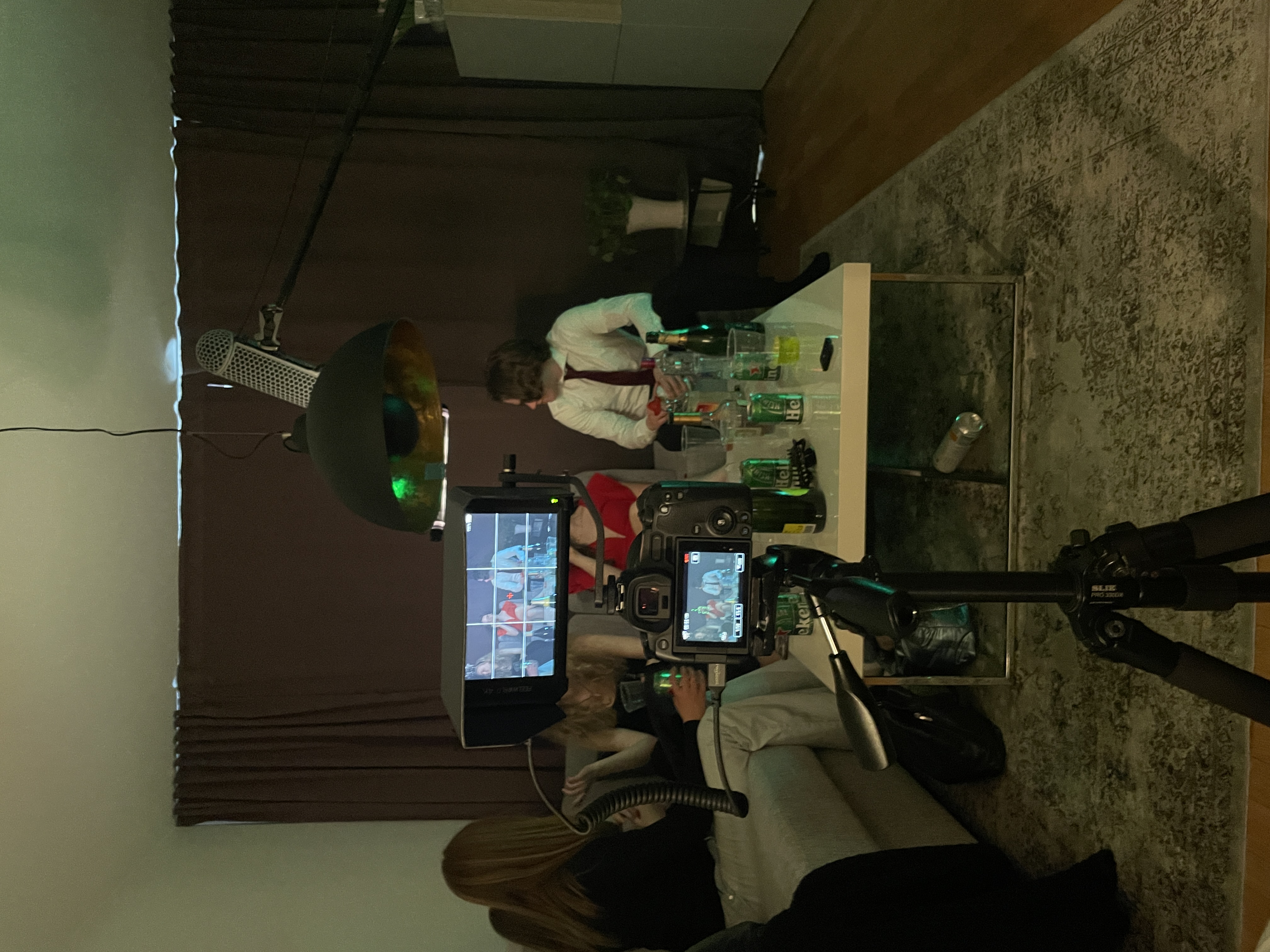 Behind the Scenes - Production Moment